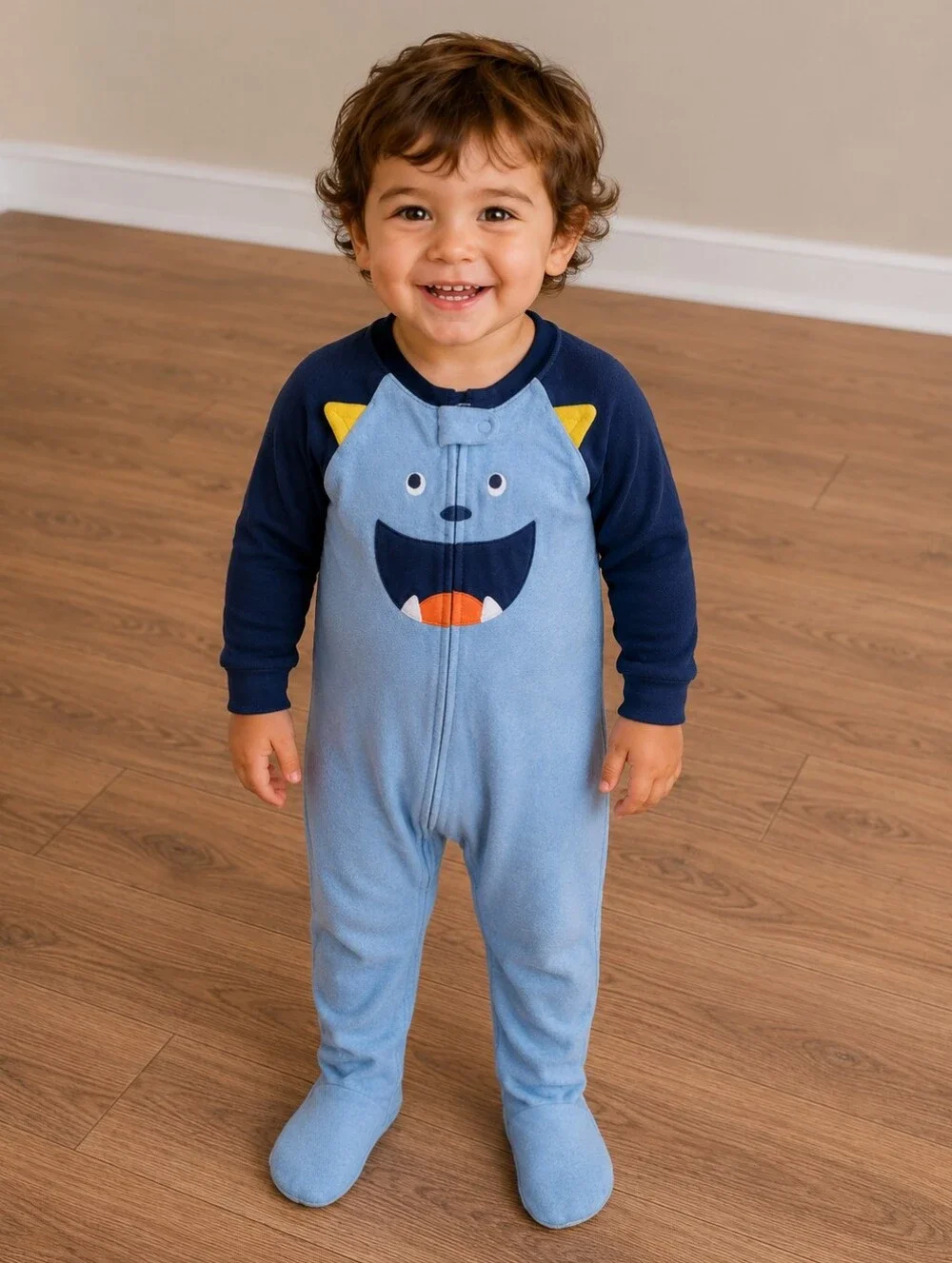 Carter's 2t Fleece Footie pjs